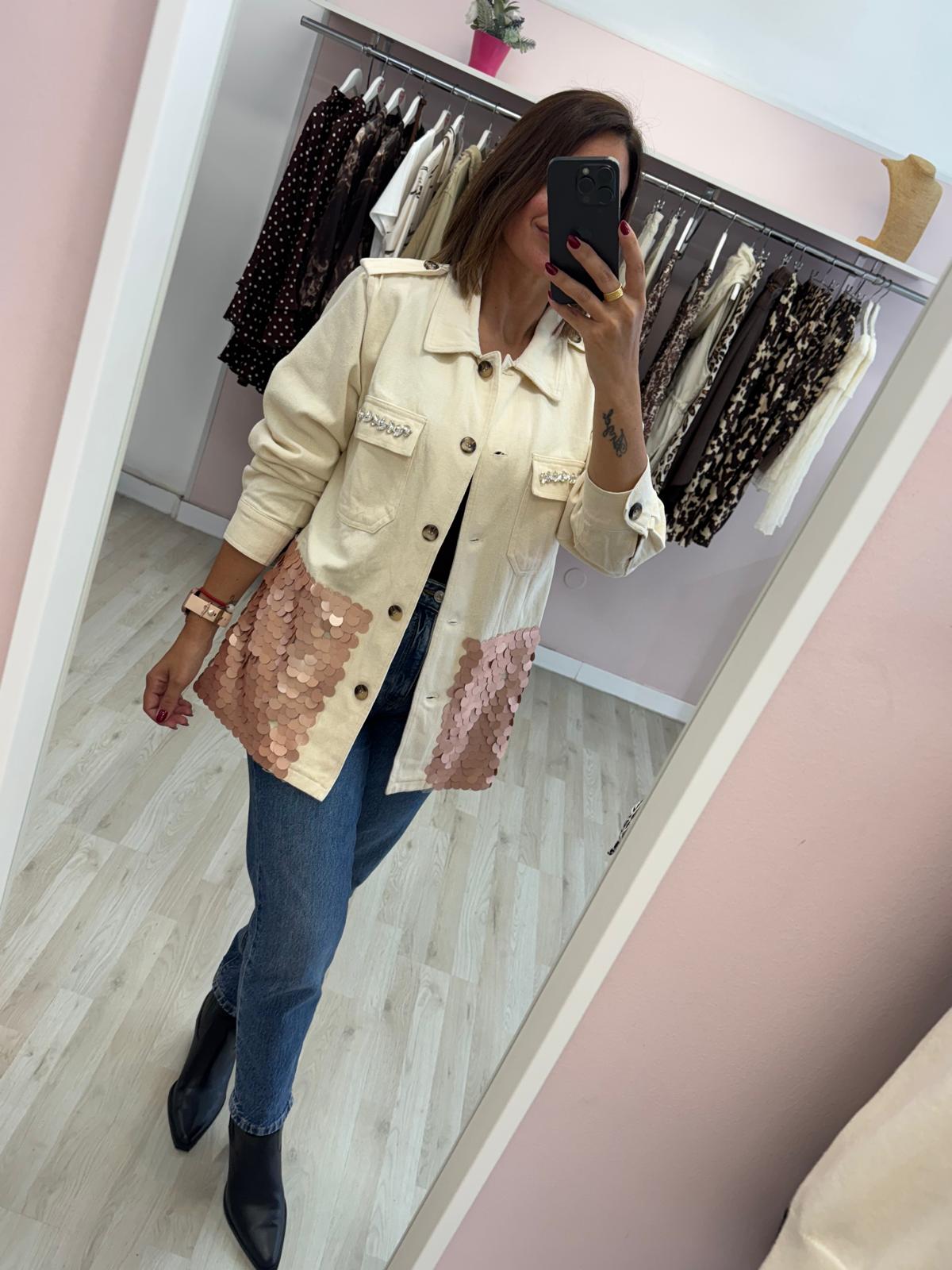 Chaqueta Piedras Lentejuelas